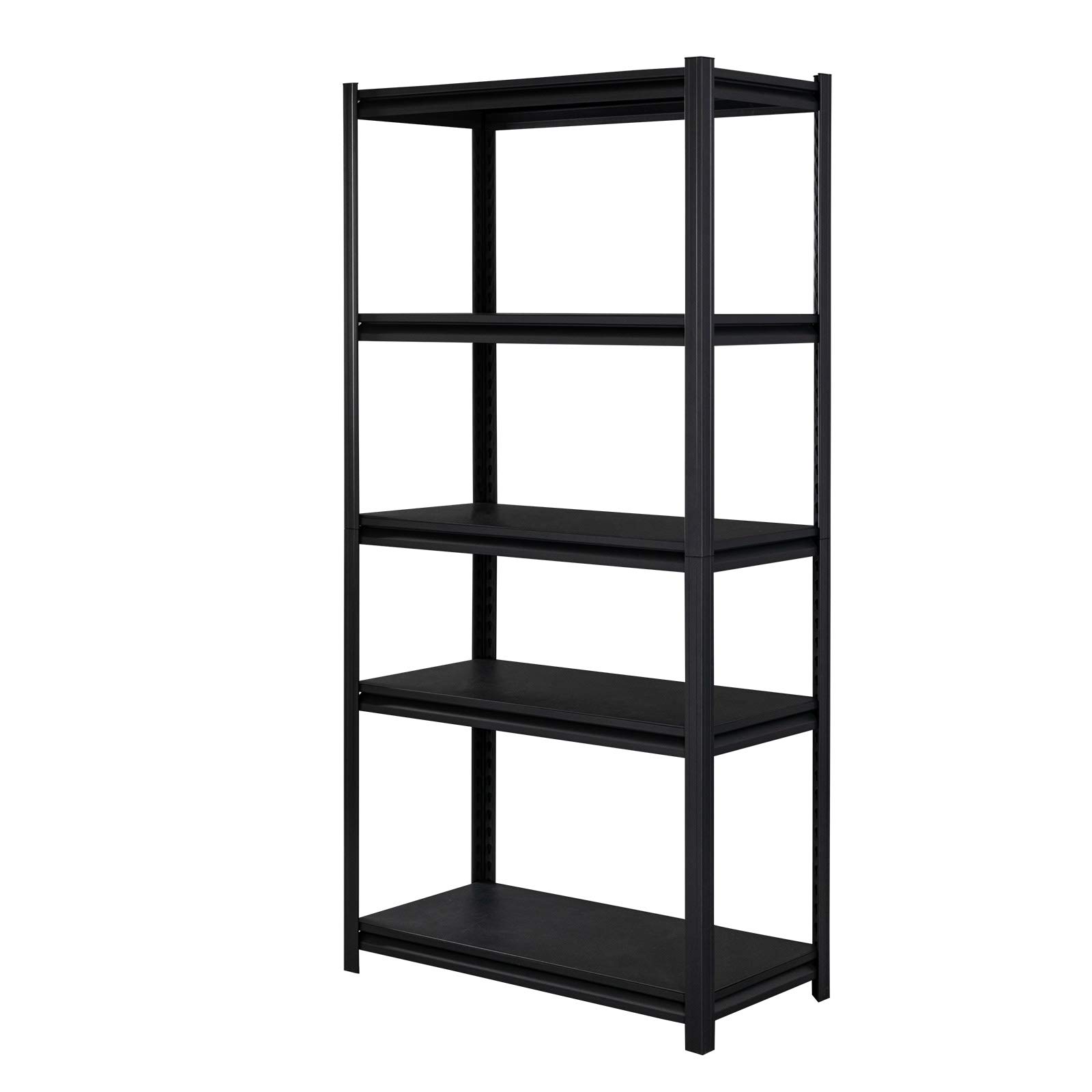 Diagram showing the dimensions of the VINGLI 5-Tier Steel Storage Shelves