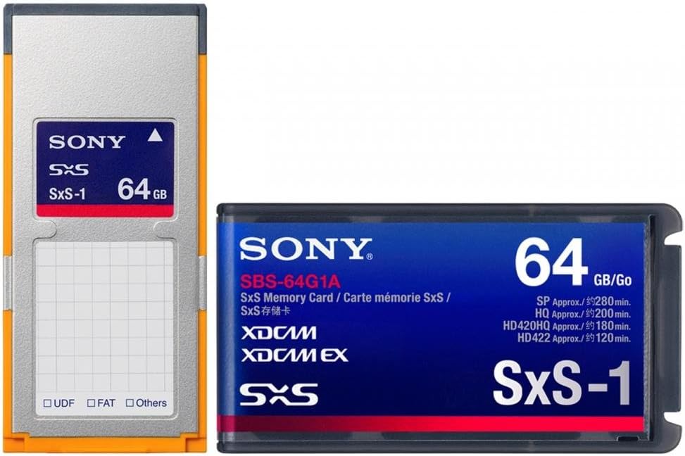 Sony SBS64G1A 64GB SxS Card for XDCAM EX