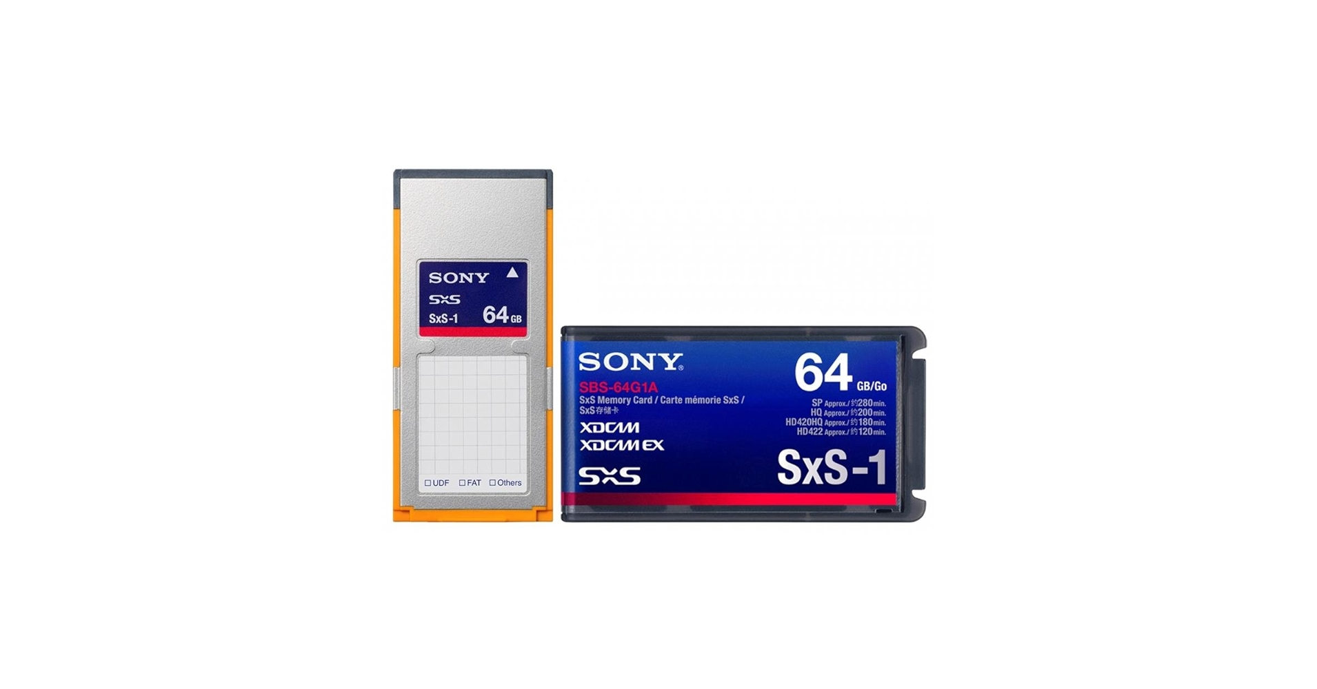 SONY SBS-64G1A SxS-1 64GB【日本製】３枚（バラ売りOK） SxSメモリーカード“SxS-1”（エス・バイ・エス ワン）に高速・大