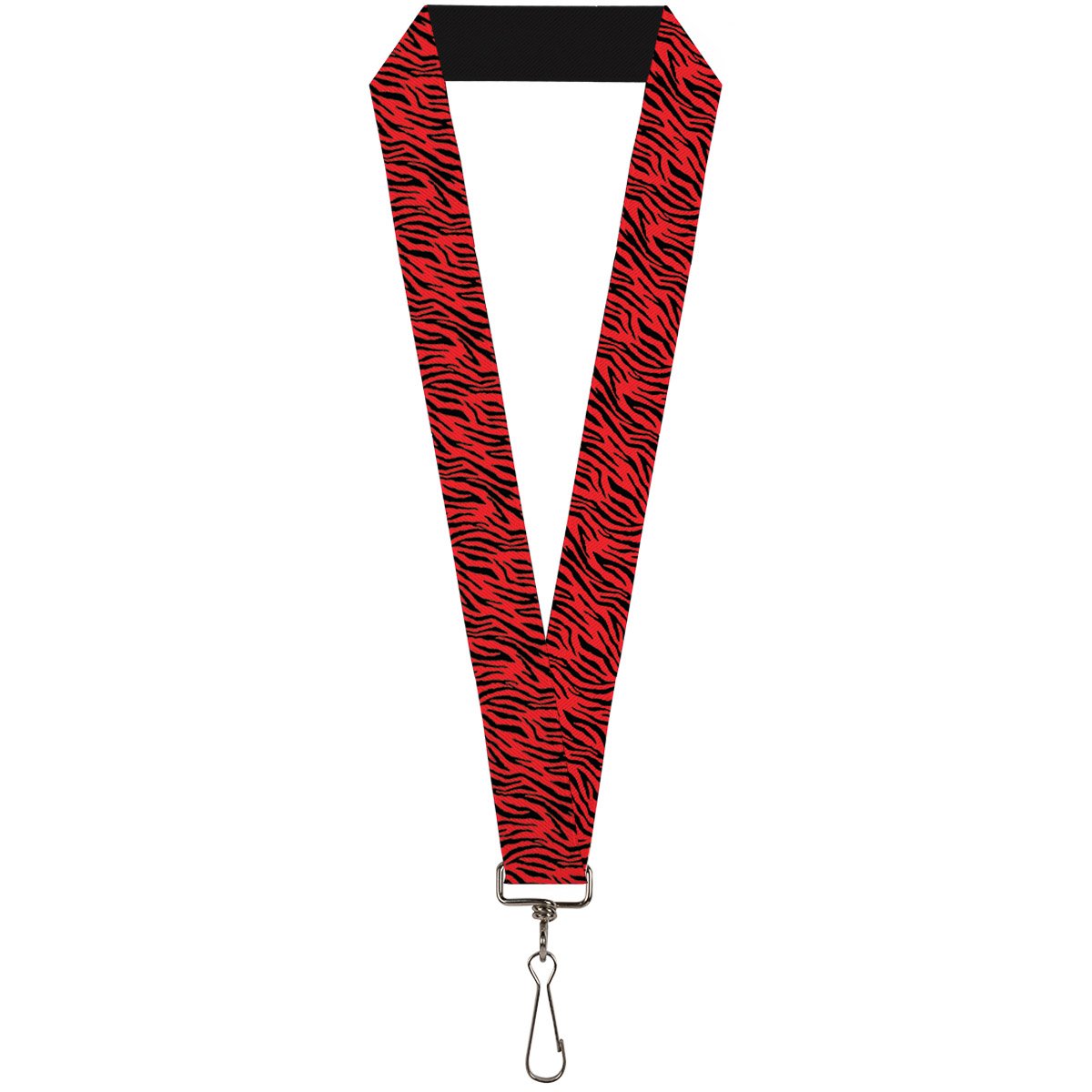 'Buckle-Down Lanyard-1.0''-Zebra 2 Red'