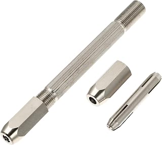 Brass Pin Double Ended with Mini Chuck Vise Hand Drill for Jewelry Repair