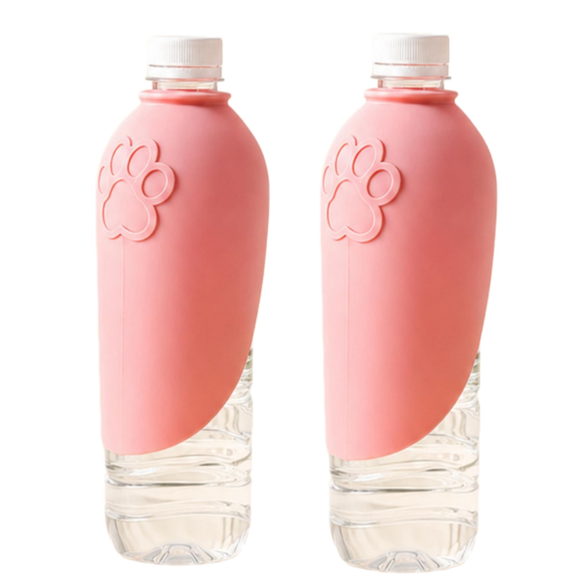 Portable Silicone Dog Water Bottle, fits standard water bottles, foldable and leak-proof, outdoor pet water bowl, suitable for dog walks, hiking, and travel