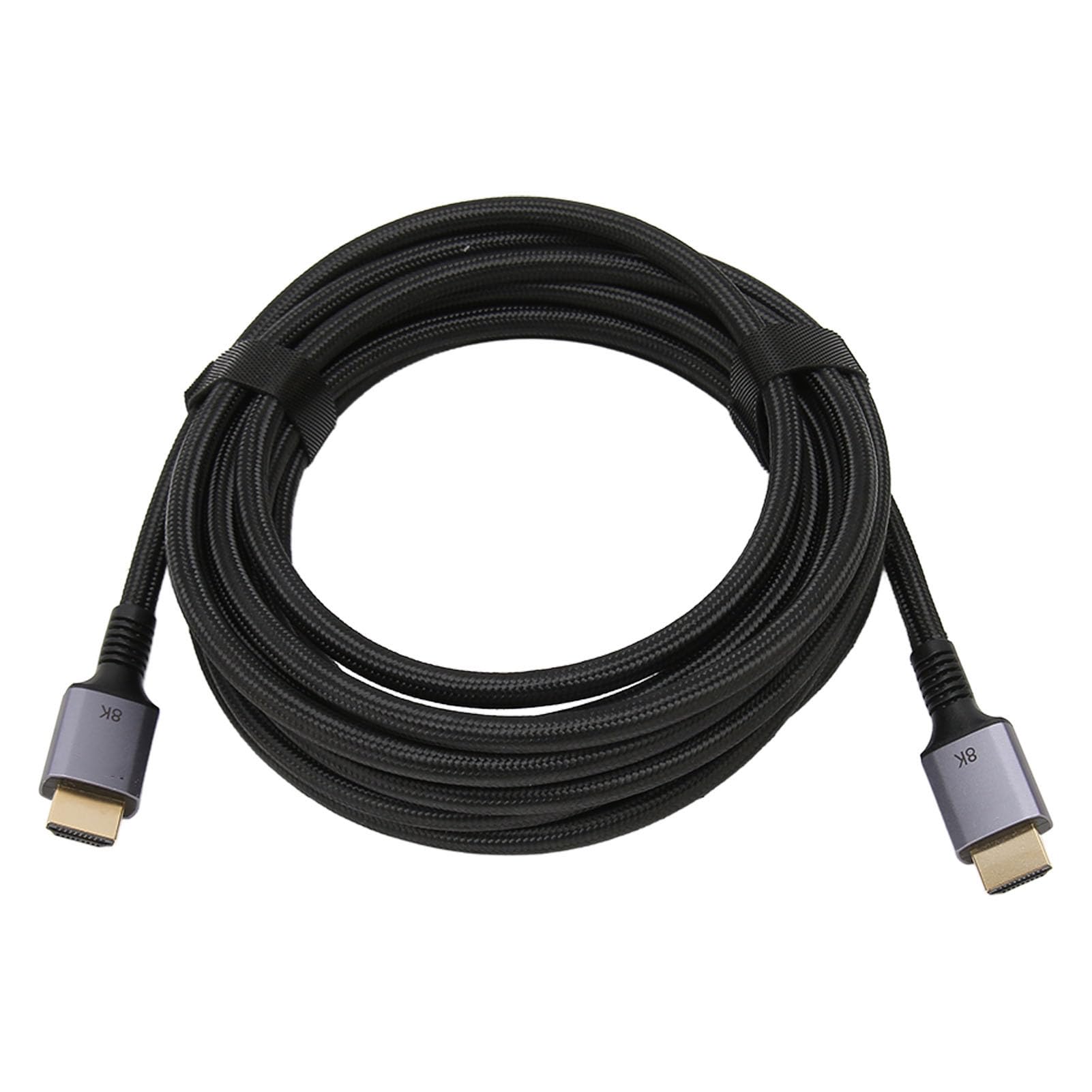 Fockety Cavo HDMI 8K, 8K a 60Hz Interfaccia Multimediale 4K a 120Hz Cavo Video HD, Conduttore OFC Puro Diametro Filo 16,4 Piedi 6,7 Mm Interfaccia Multimediale HD 2.1 Cavo per TV HD 8K