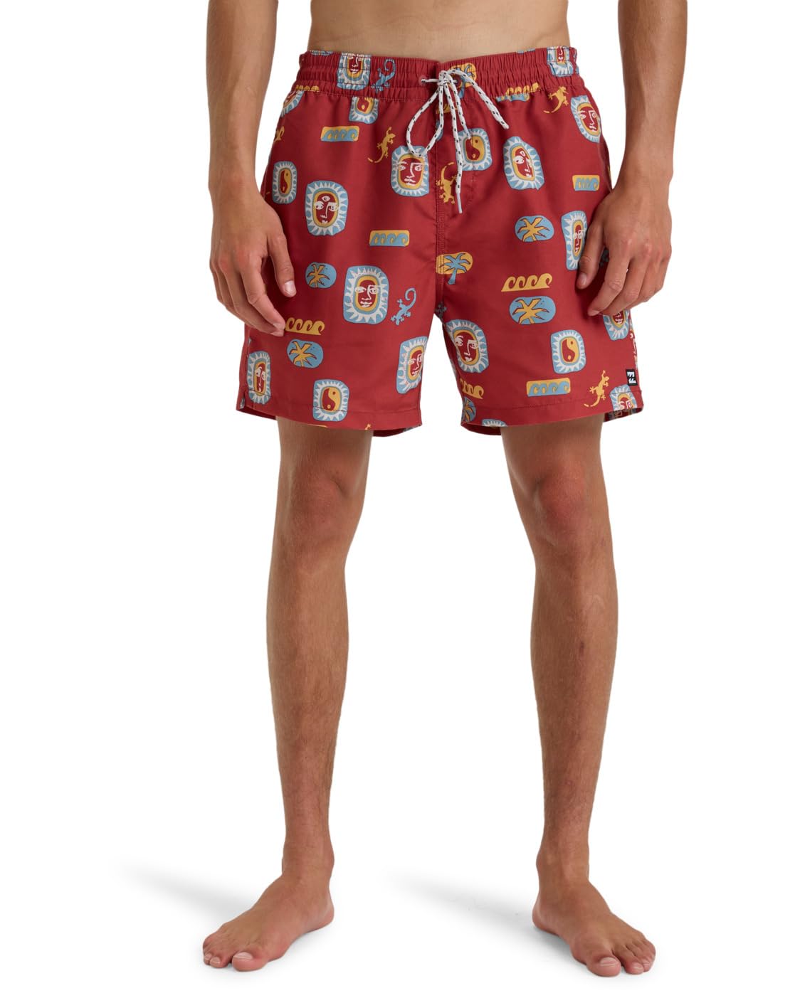 Billabong Men's Dusty Red Boardshorts Vacay Lb Young Red S