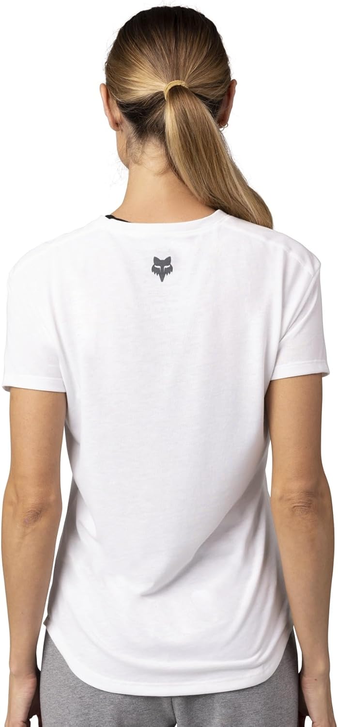 Fox 29266-008S WOMENS DARK FADER SS TECH TEE White S