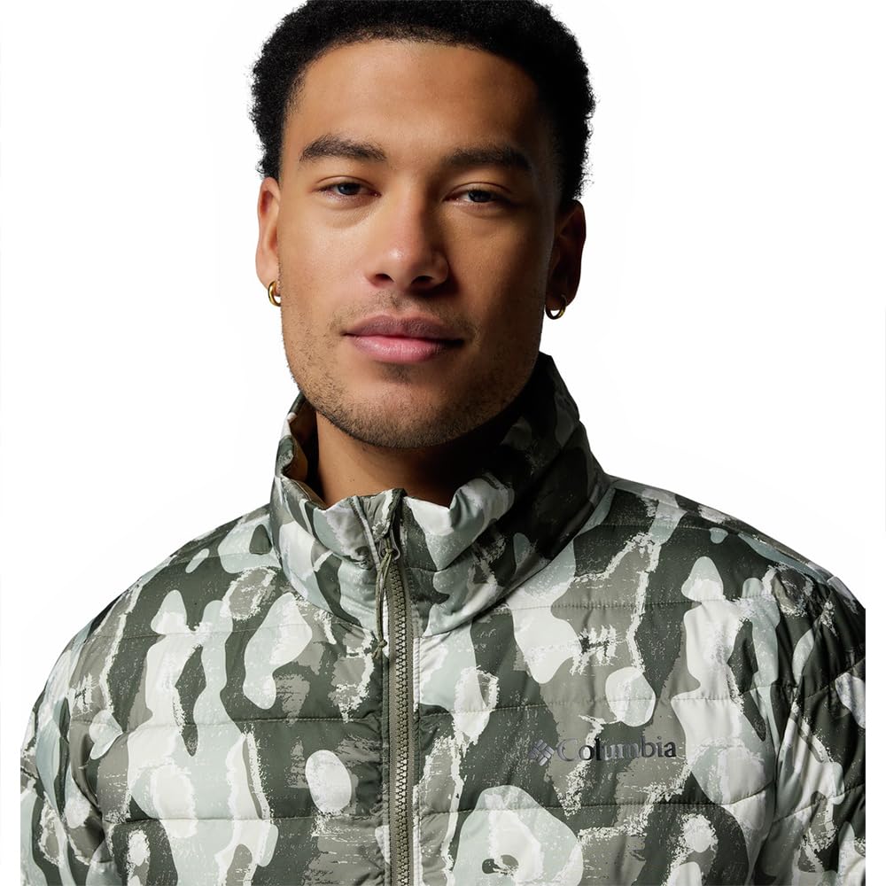 Columbia Powder Lite 2 Chaqueta Estampada Chaqueta acolchada Hombre (Pack de 1)