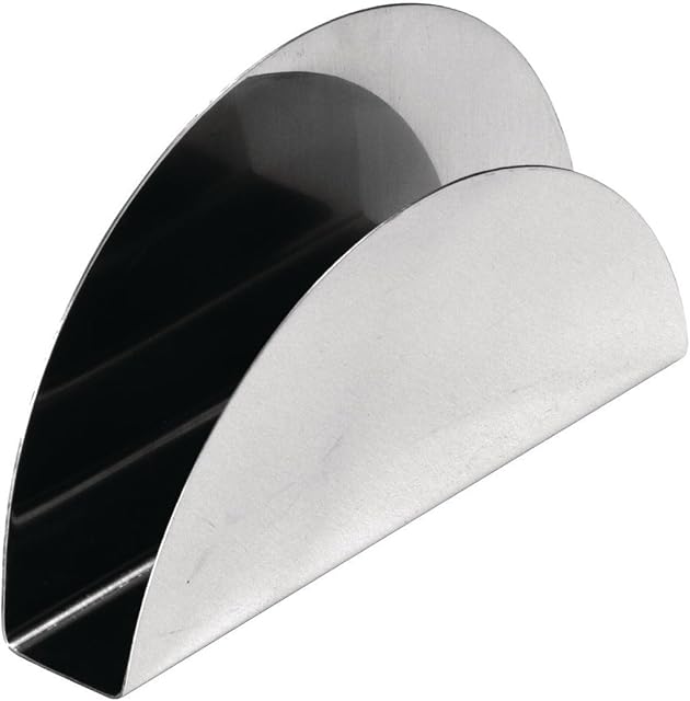 Olympia GF209 Napkin Holder, Silver