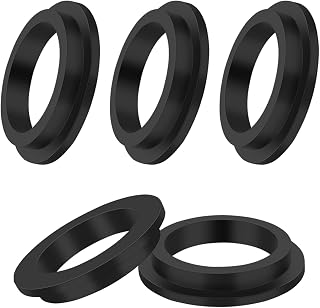 5 Pieza Junta Tórica de Repuesto para Piscina Intex,Juntas de Bombas para Piscinas,Caucho Anillo de Sellado para Bomba de Filtro de Arena Intex 11412,Negro