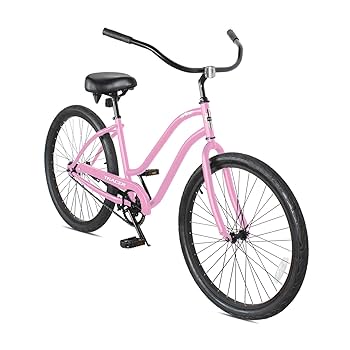タイガ　Bowler's Street ダブルローラー　ピンク Amazon.com : Tracer ACE 26-Inch Men Beach Cruiser Bike