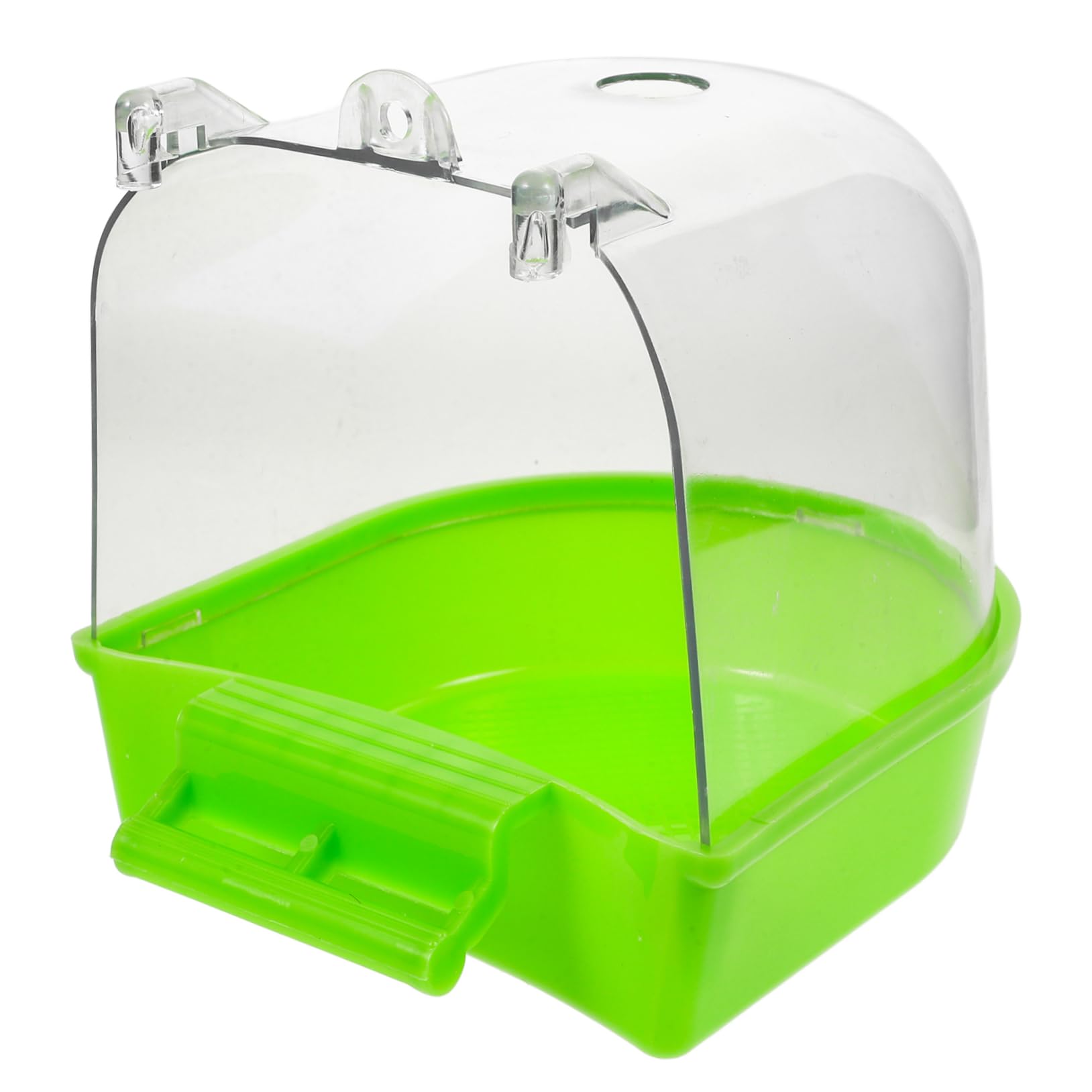 POPETPOP 4pezzi da per Uccelli Box da Appendere per Pappagalli Accessori per La Uccelli per Bagni Regolari e Sicuro e Colore
