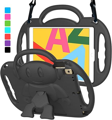 VICVOL Funda para iPad 10.210.5 para niños, iPad de 987 generación, iPad de 10.2 pulgadas 202120202019, funda para iPad Air de 3 generaciónPro 10.5