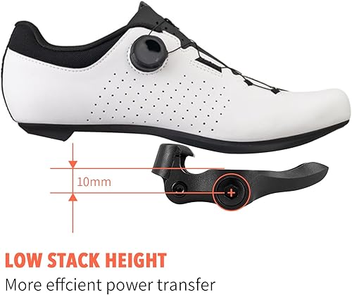 Miniatura 8 de Pedales de bicicleta de carretera SPD-SL de fibra de carbono con tacos de 3 pernos