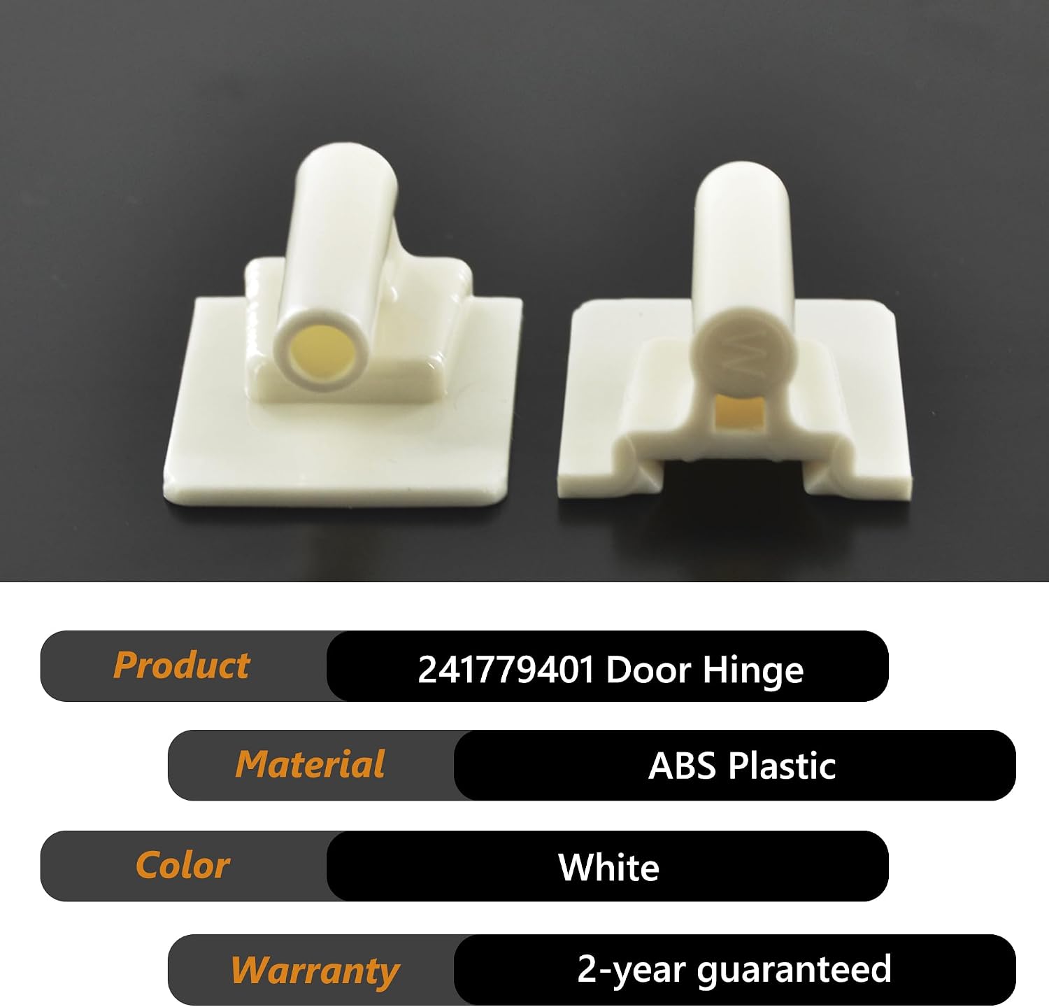241779401 1512662 Refrigerator Flapper Door Hinge Pin (1PACK)