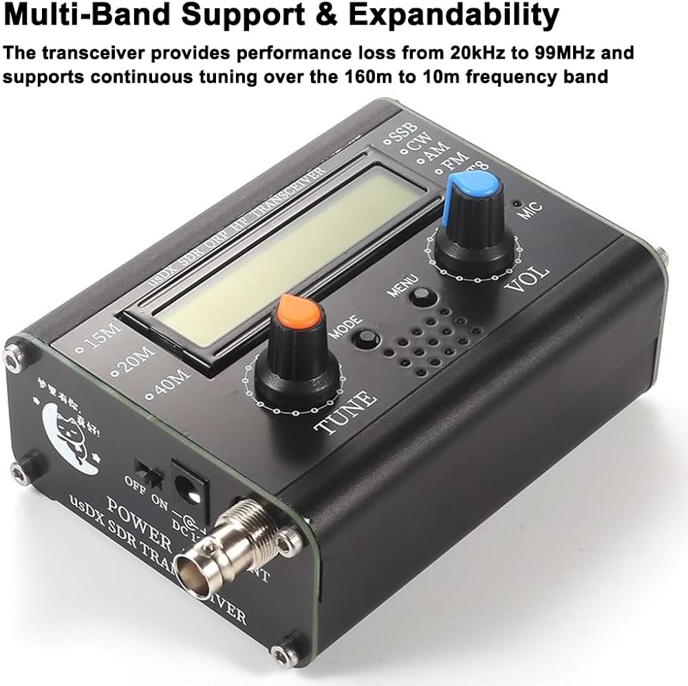 Amazon.com: usDX SDR QRP Transceiver, Mobile Transceiver, SDR 3