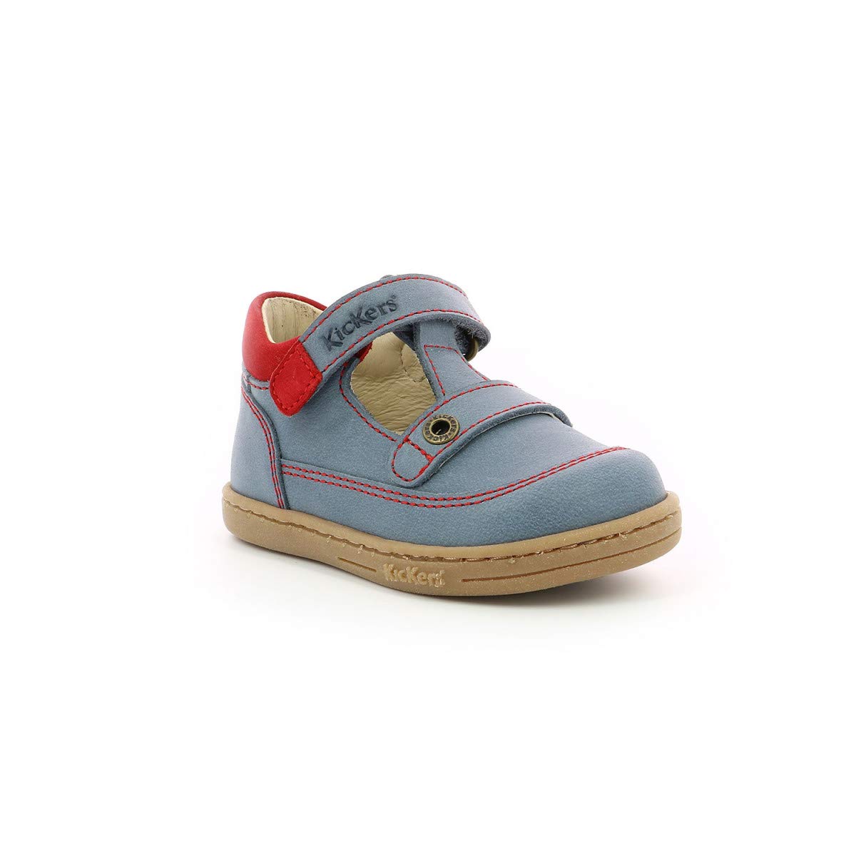 Kickers Scarpe per Bambino 784411-10 TACTACK 51 Bleu Rouge