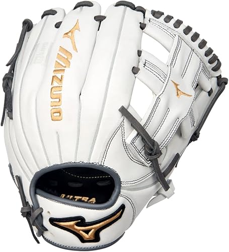 Miniatura 6 de Mizuno MVP Prime Fastpitch Trident Web - Blanco/Gris,Trident Web - Negro,Guante de receptor negro,T Web - Blanco/Gris,Tela de tartán - Negro,Trident