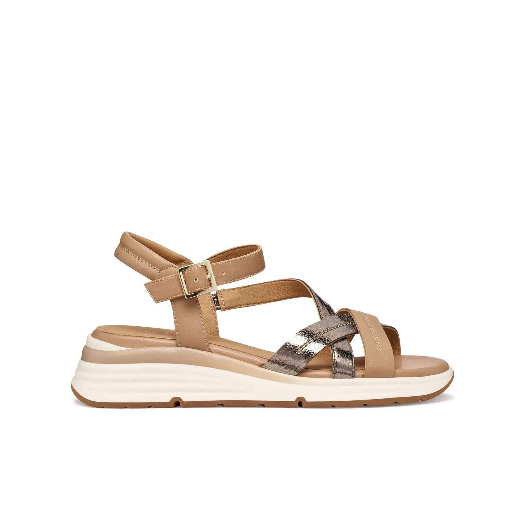Geox Damen D Elowynne A Wedge Sandal