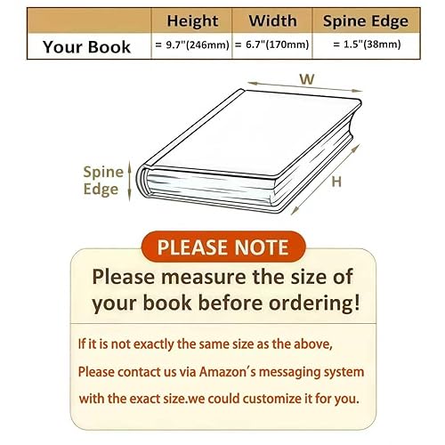 Miniatura 2 de Personalized Leather cover for bible KJV, Custom leather holy bible book case cover christian gifts for men women (Larger Cover Size, With Pen