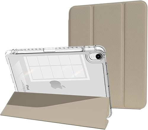 Miniatura 8 de MYGROO Funda para iPad Air de 11 pulgadas 2024, iPad Air de 5 generación 2022 con soporte para lápices, funda Air de 4 generación 2020, funda