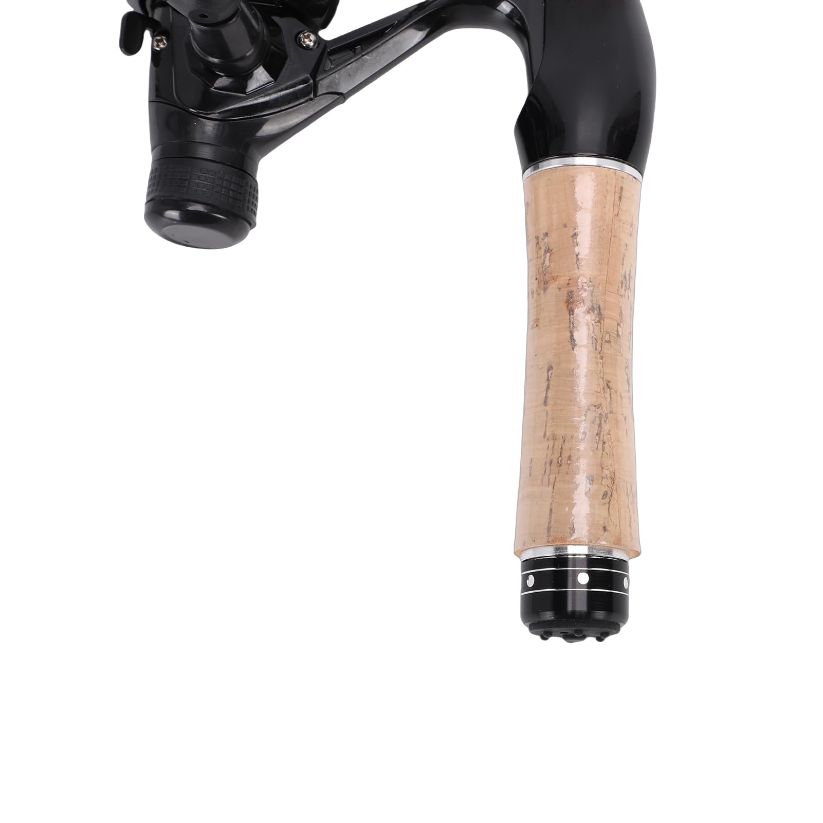 Alomejor Canne à Pêche Télescopique Combinée, Légère, Portable, Compacte, Conception de Voyage pour Lacs, Rivières, Ruisseaux, Idéal pour Les Pêcheurs, Matériau en Carbone, Kit de Moulinet CB100