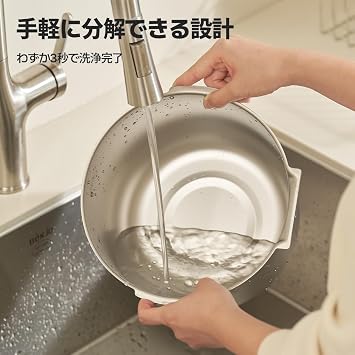 Low-Temperature Steam TypeCarepod Humidifier X50 3-Second Easy Cleaning All Stainless Steel 30-Hour Use Large Capacity Stand Sold Separately Interior Humidifier Cube