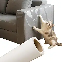 Protetor Plástico Sofá Móveis Adesivo Gatos Pets Anti-arranhão Arranhador Transparente 30X300cm