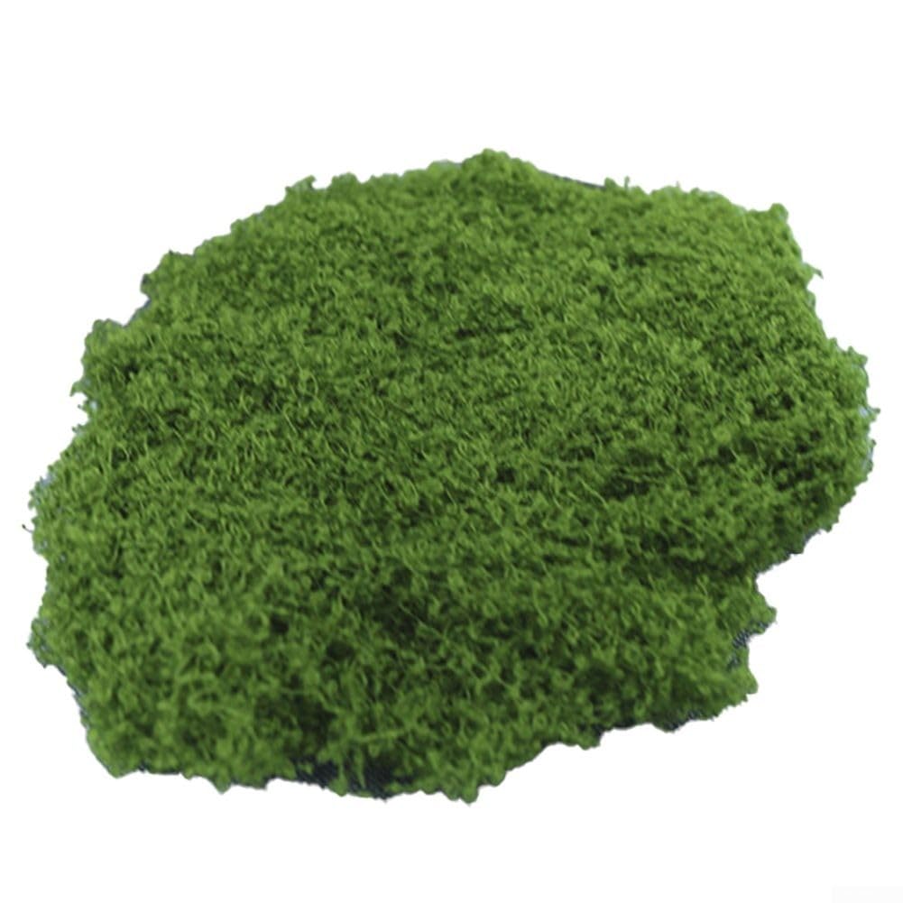 Muschio artificiale, muschio di renna, muschio finto realistico e di lunga durata, per vasi da interni, tavolo per feste di nozze, piante da giardino e decorazioni per la casa (verde scuro 50