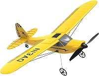 VOLANTEXRC Sport Cub S2 - 3 Csatornás RC Repülő 6-Tengelyes Giroszkóppal - PNP Verzió Kezdőknek, Sárga 1