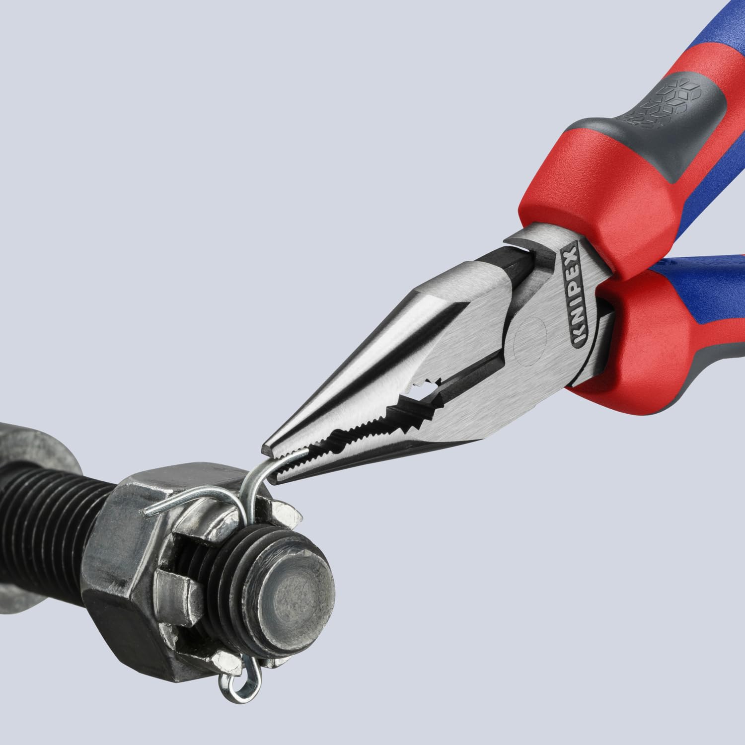 KNIPEX Tools - Pinze combinate a becco lungo, multicomponente (0822145SBA)