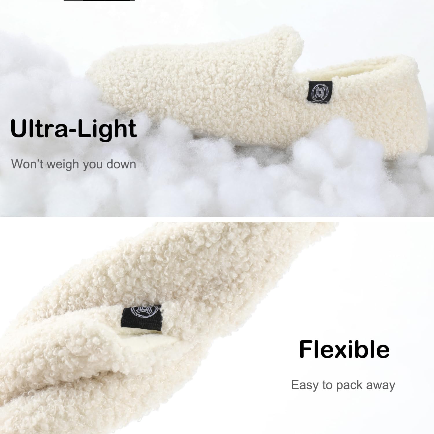 Ravelier Women's Closed Back Fleece Slipper with Memory Foam 6 61trQzZD2FL. AC SL1500