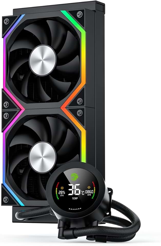 Water Cooler Digital Gamemax Ice Burg 240n2 Black