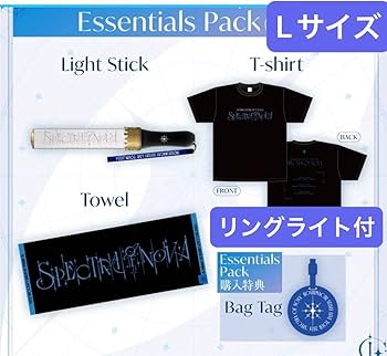Amazon.co.jp: 星街すいせい ライブグッズ L フルセット(5点