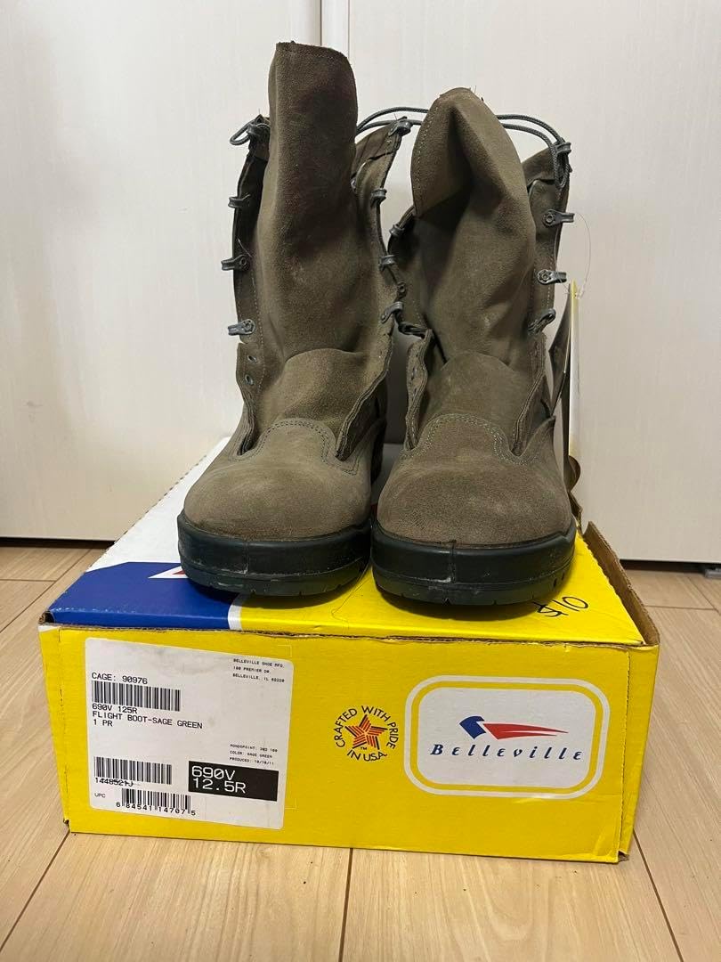 個人装備 GORE-TEX BELLEVILLE690v Vibram sole 30.5 個人装備 GORE