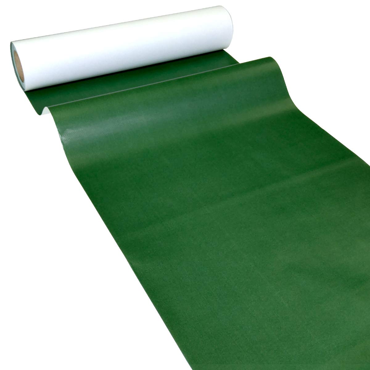 Junopax Green 50M X 0.40M Banquet Roll Paper Table Runners Dark | Disposable Table Runners | Wetproof And Damp Wipeable