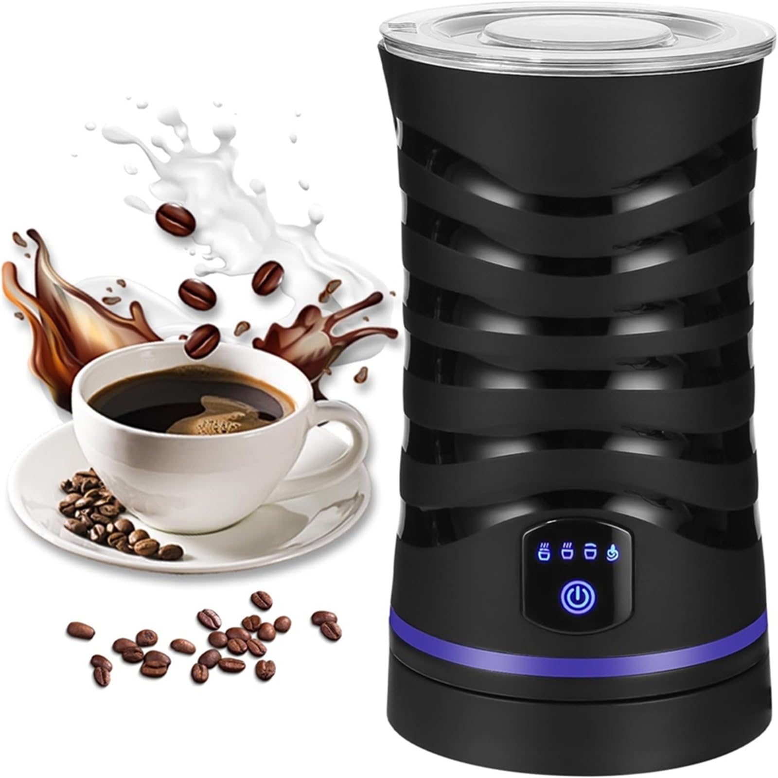 Mousseur à lait électrique pour vos cafés du matin lattes et chocolats chauds maison