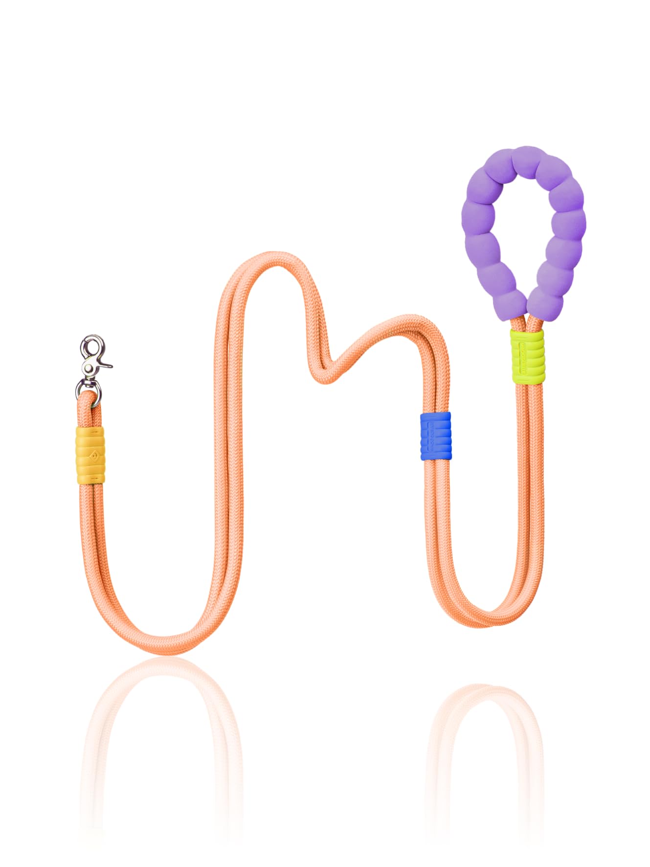 Maogoublue Hands Free Dog Leash, 5-in-1 Adjustable Waist Training Leash for Walking& Hiking – Dual Lead Rope with Padded Handle,MGBR Rotating Metal