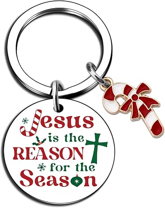 Religious Christian Keychain Faith Bible Verse Gift For Men Jesus Gifts