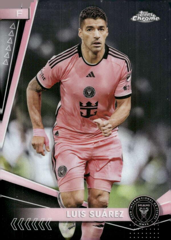 Amazon.com: 2024 TOPPS CHROME MLS #50 LUIS SUAREZ INTER MIAMI CF