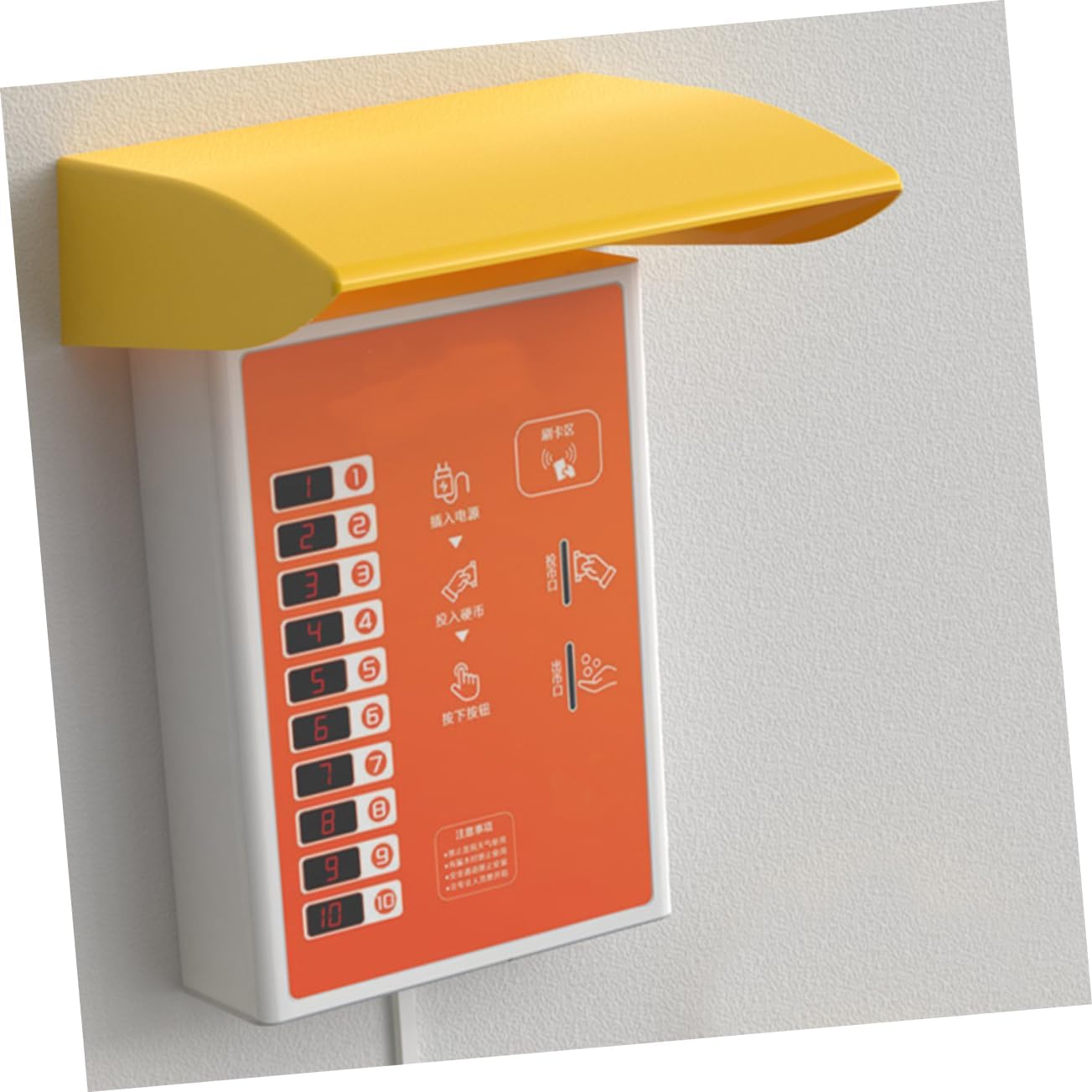 Cabilock Charging Station Awning Universal Rain Shield for Electrical Equipment Outdoor Protection