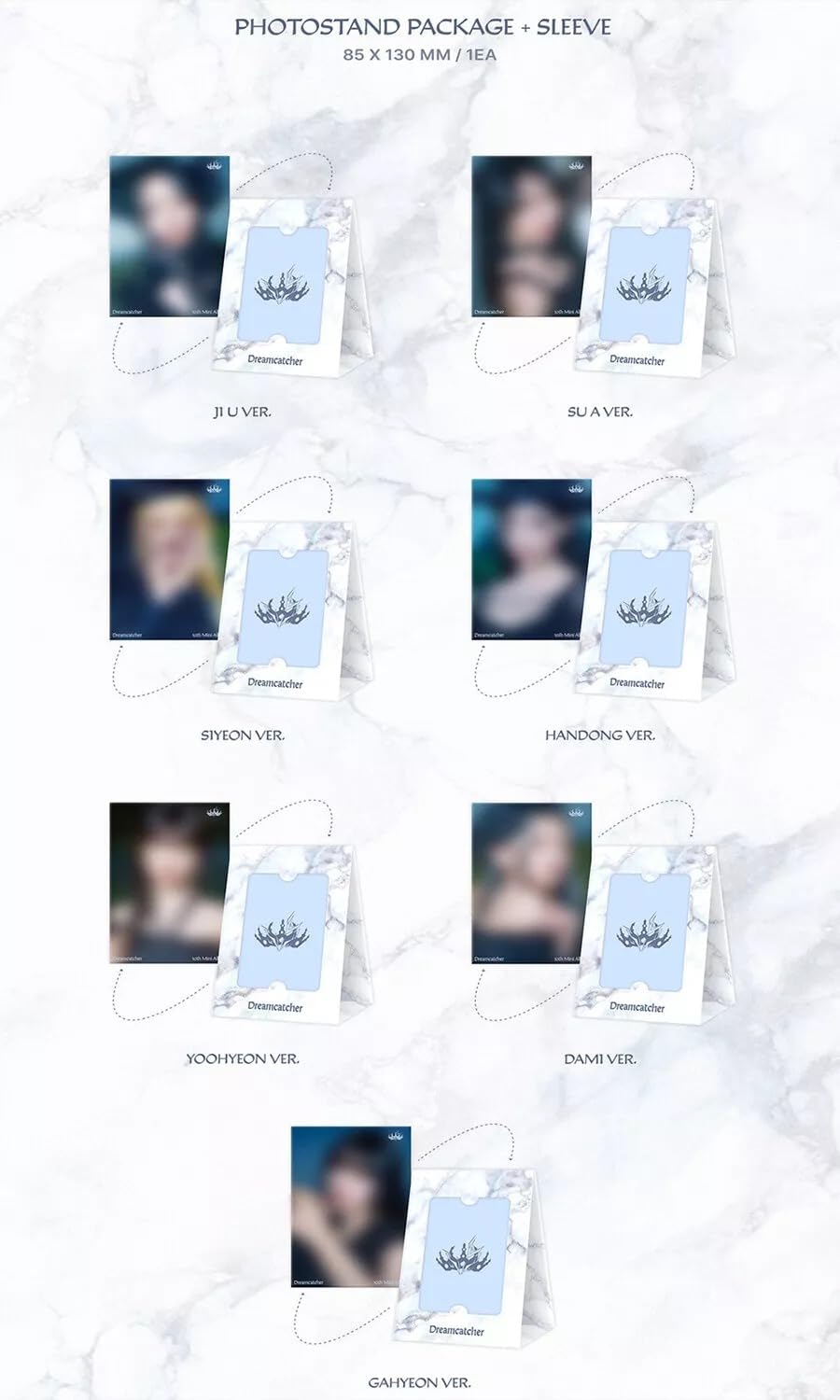 DREAM CATCHER VIRTUOUS 10th Mini Album (POCA - 7 Ver Set.+ Gift) K-POP SEALED, UNDEFINED