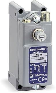 9007AW16 SQUARE D 15A 600V HEAVY DUTY ROTARY PRECISION LIMIT SWITCH 1NO-1NC
