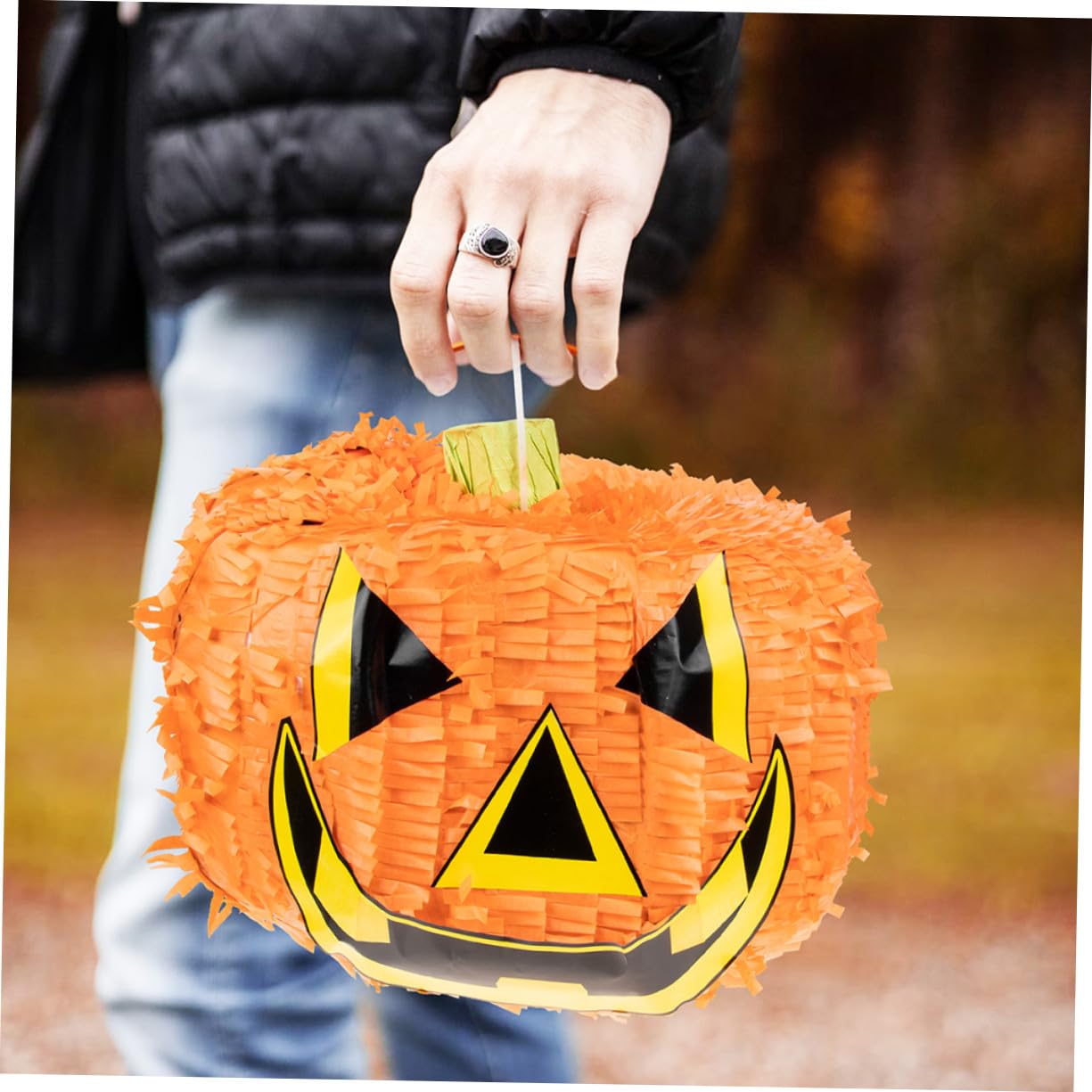 Beaupretty Kürbis Piñatas Für Den Herbst Mit Füllmaterial Halloween Dekorationen Kürbisse Füllmaterial Große Halloween Party Für Drinnen Gruselige Dekoration Event Dekoration