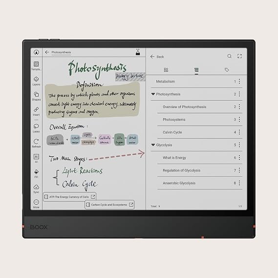 BOOX Tablet Note Air 5 C 6G 64G E Ink Tablet Color ePaper Notebook