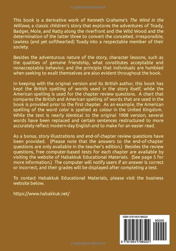 The Wind in the Willows: Student Edition with End-of-Chapter Questions - Image 2