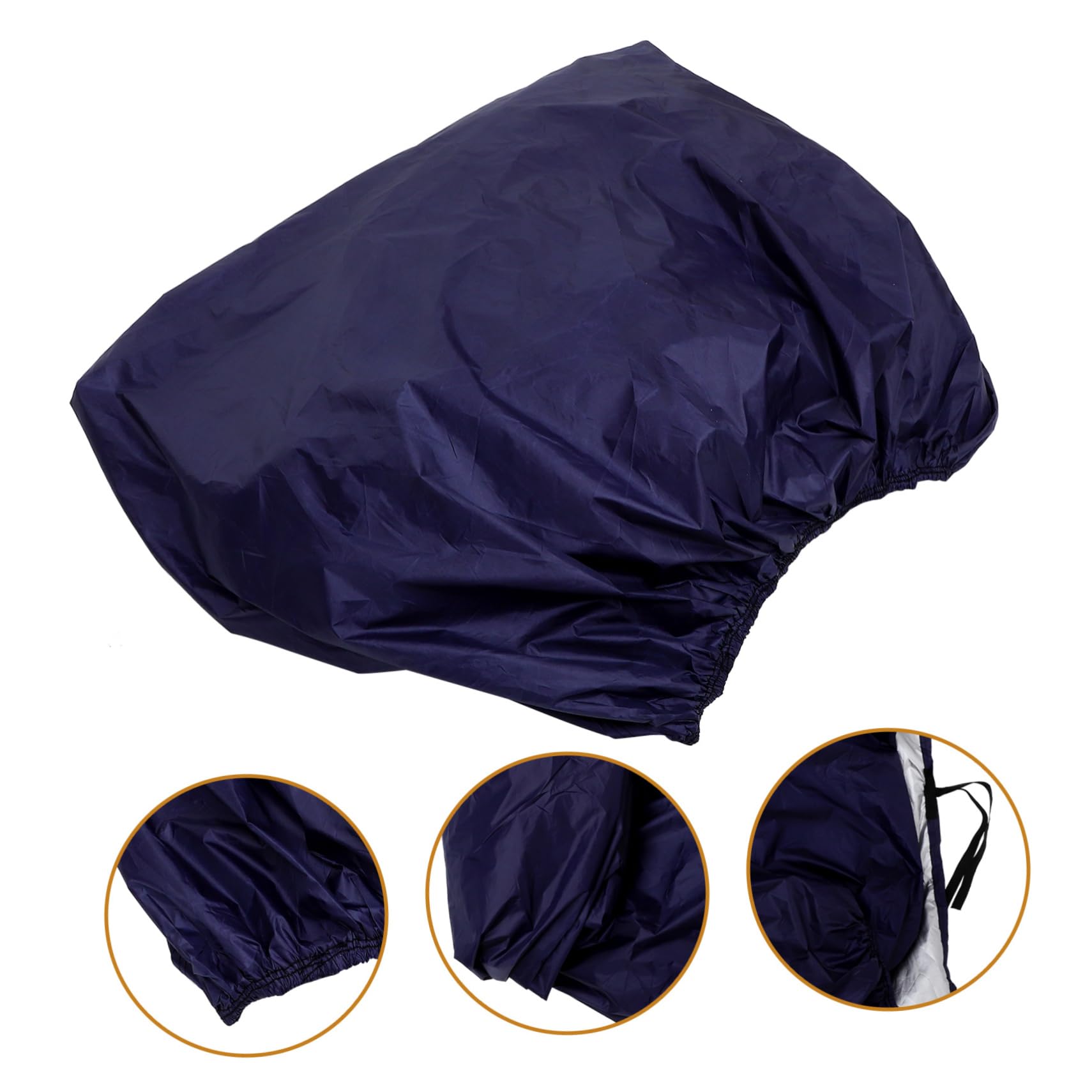 SOESFOUFU Car Cover XXXL Outdoor Protective Cover for Rain Uv Hail Lightweight Windproof Straps Full Coverage for and — view 7