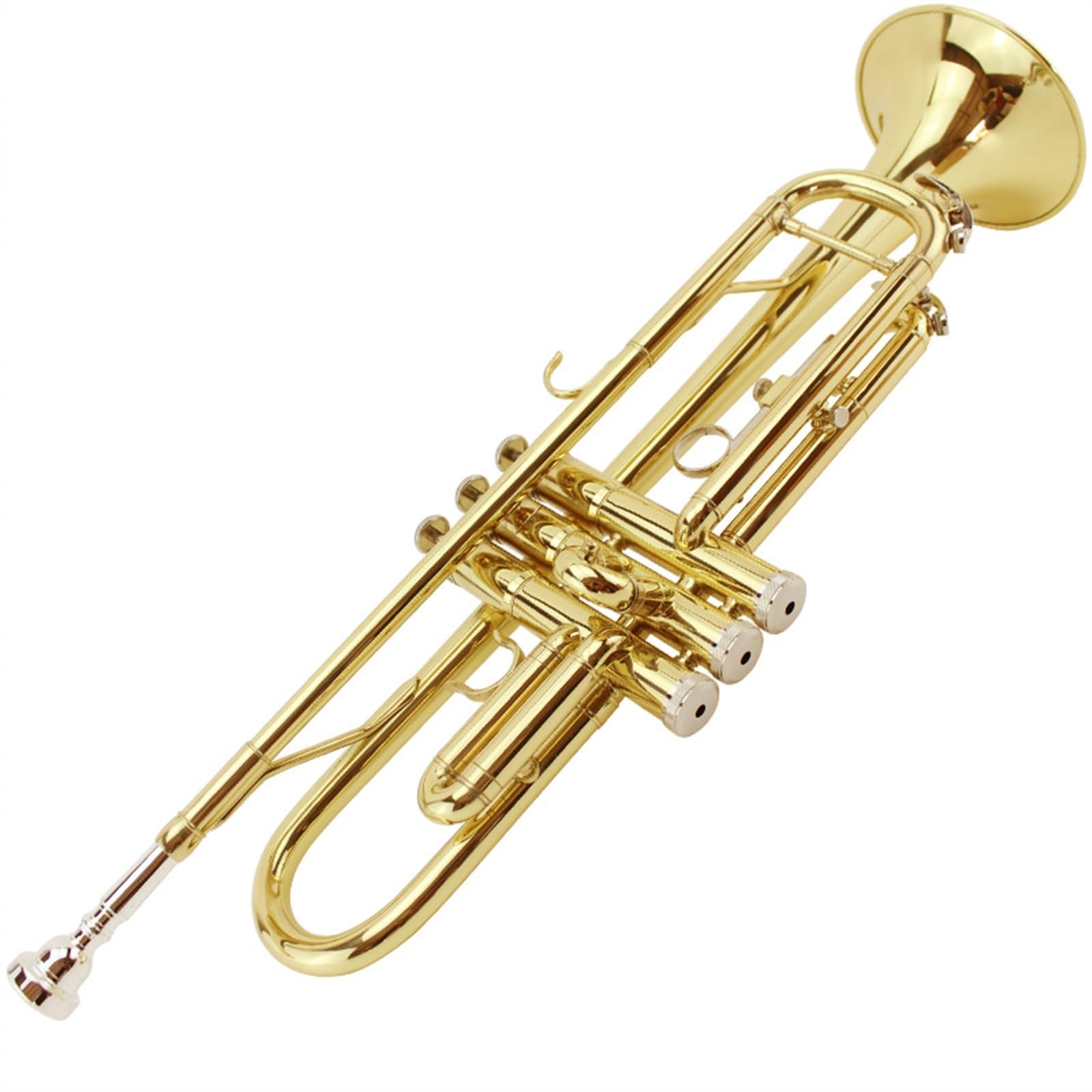 Standard Trompeten B-Trompete Instrument Anfänger Einsteiger Trompete Instrument Monel Live Edelstahl Messing
