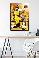 Vista 4 de Trends International Póster de pared de Los Angeles Lakers de la NBA - LeBron James 22