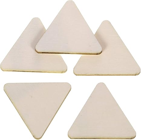 Holz Dreiecke Mit Gerundeten Ecken 2 10cm Etiketten Basteln Deko Tischdeko Pack Mit 100 Stuck Grosse 8x8x8cm Amazon De Alle Produkte