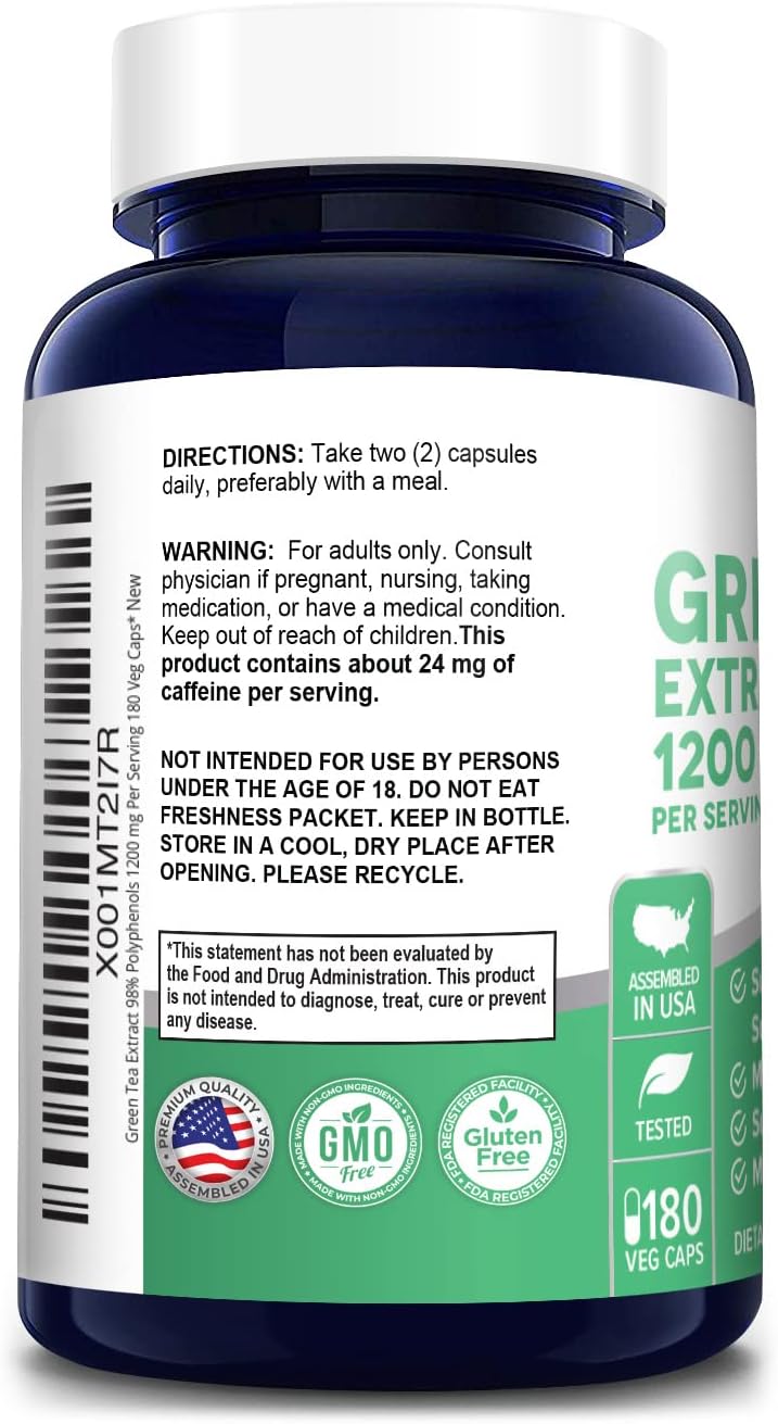 Buy Green Tea Extract 98 10mg With Egcg 180 Vegan Capsules Non Gmo Gluten Free Extract 1 Equivalent To mg Green Tea Per Serving Max Potency Online At Lowest Price In Nigeria B077l81z17 Buy Green Tea Extract 98 10mg With Egcg 180 Vegan Capsules Non Gmo Gluten Free Extract 1 Equivalent To mg Green Tea Per Serving Max Potency Online At Lowest Price In Nigeria B077l81z17