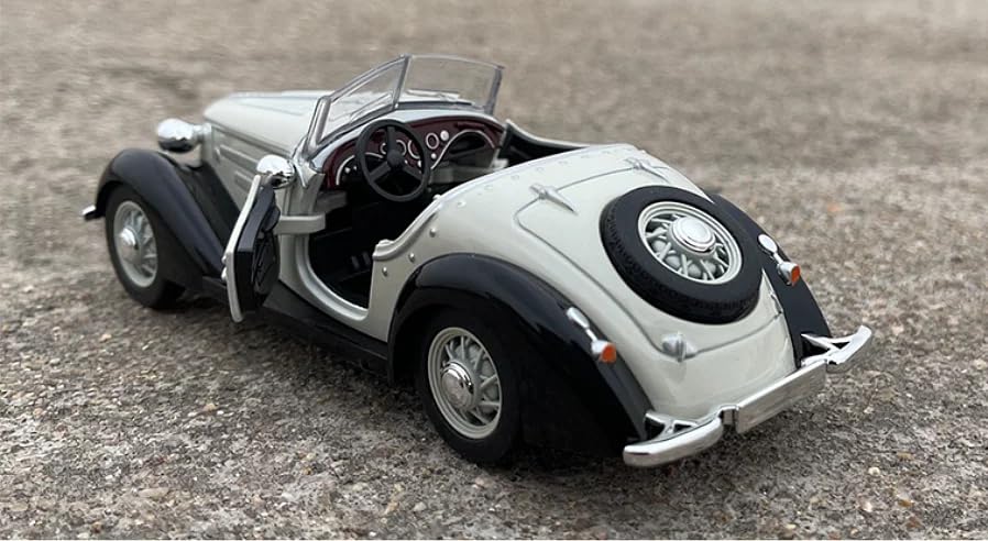 Image of DEOXY 1:32 Scale Die-Cast Audi Vintage Car Metal Pullback Car Toy with Friction Powered, Lights, and Sounds for Boys Gift